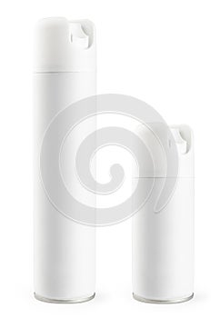 White spray bottle cosmetic