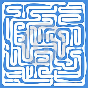 White square maze 20x20