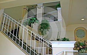 White Staircase