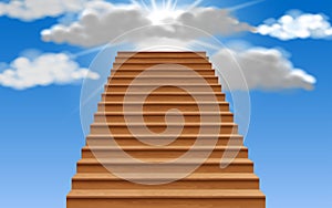 sunlight on the blue sky in the day time