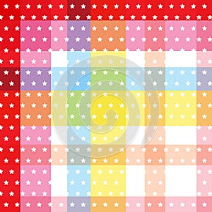 white star polka dot pattern sweet colorful cross striped background