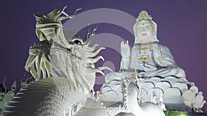 The white statue of Guan Yin, Chiang Mai, Thailand