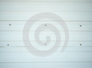 White steel wall background