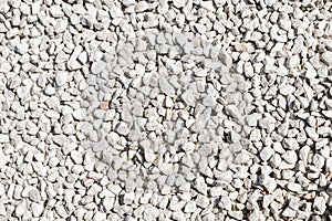 White stone  background - white pebble stones