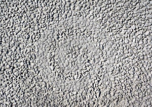 White stone gravel background texture.