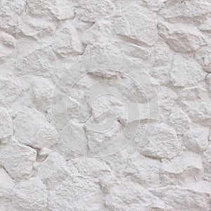 White stone wall