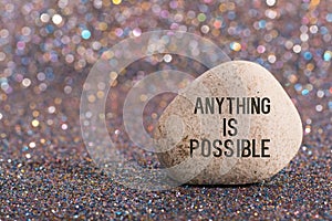 Anything is possible on stone photo