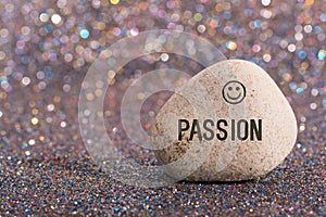 Passion on stone photo