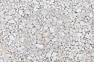white stones on the beach on a sunny day
