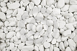 White stones pebbles texture