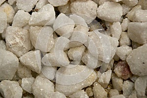 White stones texture background