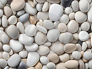white stones texture background 3d illustration