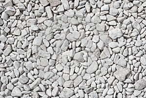 White stones texture background