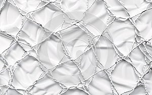 White string bag mesh texture background. Compostable, eco friendly materials concept, earth friendly, zero waste, plant based,