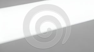 Soft Diagonal Light Shadow Overlay on White and Gray Background