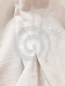 White surface, innocence, purity. Background design, photography. Textile, fabric template, modern