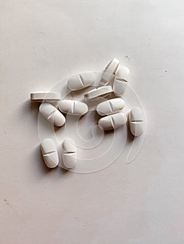 White Tablets Pastillas Blancas photo