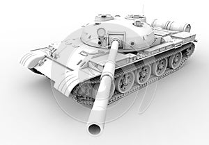 White tank illustration