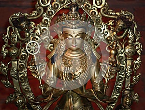 White Tara Statue symbol of love and compassion