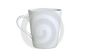 White tea cup (isolated on white)