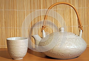 White teaset