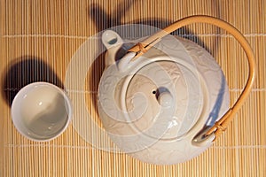White teaset