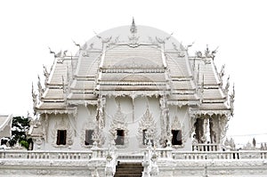 White Temple in Chiang Rai,Thailand photo