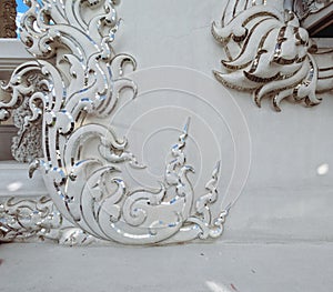 White Temple hand-carved decorative details