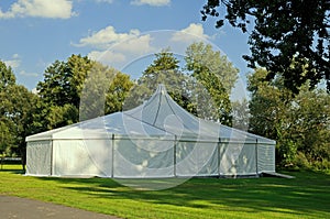 White tent