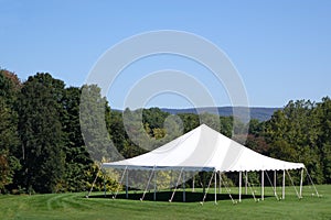 White tent