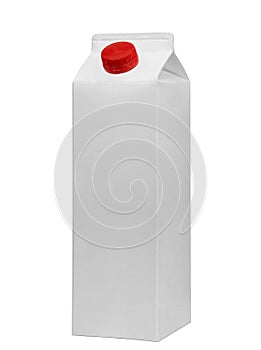 White tetrapak