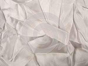 White textile