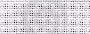 White textile background with checkered pattern, closeup. Structure of the fabric macro