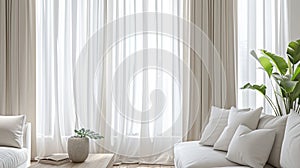 a white textured solid blackout window treatment curtain featuring passing point tab top, perfect for enhancing both