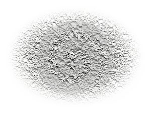 White textured surface with irregular porous holes and shadows