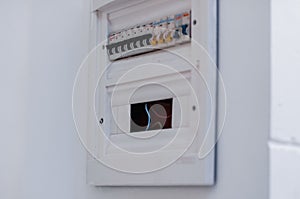 White thermostat