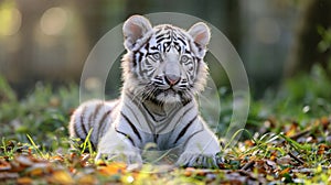 White Tiger cub 2 months