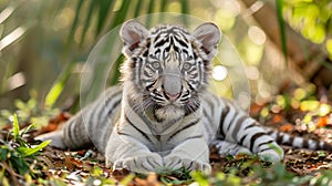 White Tiger cub 2 months