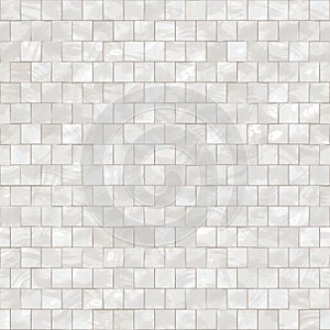 White tiles surface seamless digital texture for multiple uses