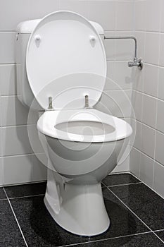 White toilet photo