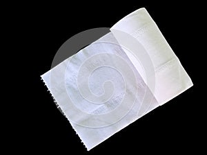 White Toilet Paper Tissue Rollon