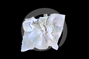 White Toilet Paper Tissue Rollon