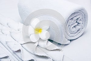 White towel
