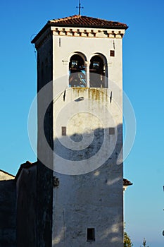 White tower, Castello, in Conegliano Veneto, Italy