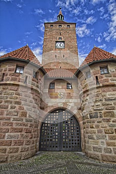 White Tower in Nuremberg, Allemagne