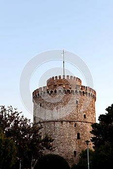 White Tower of Thessaloniki, Greece.