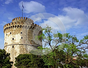 The White tower of Thessaloniki, Greece