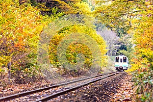 White train commuter Fukushima Japan