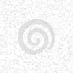 White triangle seamless pattern