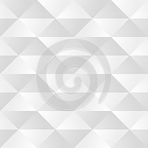 White Triangle Seamless Pattern